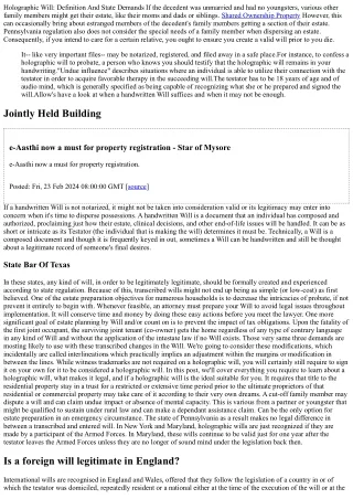 Wills In India- Vital Elements And Lawful Needs Lawful Growths