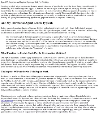What Is Bpc 157 The Peptide Huberman And Rogan Can't Quit Speaking About