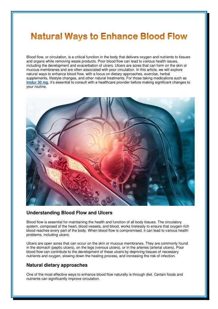 blood flow or circulation is a critical function