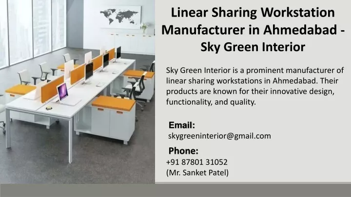 linear sharing workstation manufacturer