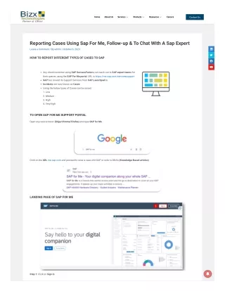 bizxtechnologies-com-reporting-cases-using-sap-for-me-follow-up-to-chat-with-a-sap-expert-