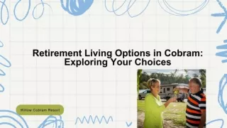 Retirement Living Options in Cobram Exploring Your Choices