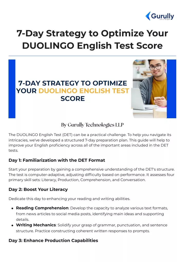 7 day strategy to optimize your duolingo english