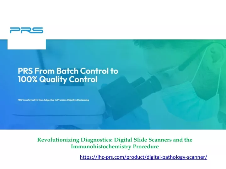 revolutionizing diagnostics digital slide