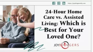 24-Hour Home Care vs. Assisted Living: Which is Best for Your Loved One?