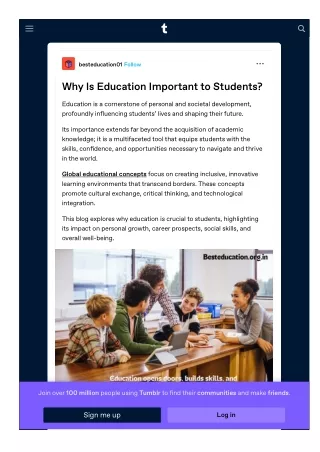 Why Is Education Important to Students