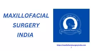The Best Maxillofacial Surgeon in Mumbai