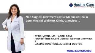 non surgical facial rejuvenation Glenview _Dr.Meena Heal n Cure