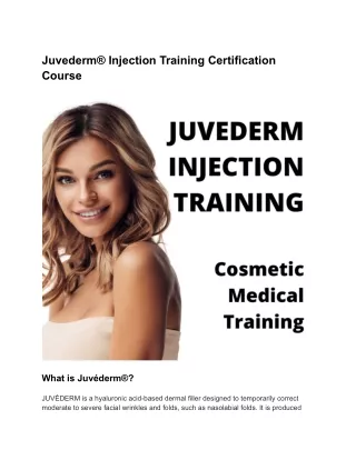 Best Botox and Dermal Filler Training and Certification in St. Louis