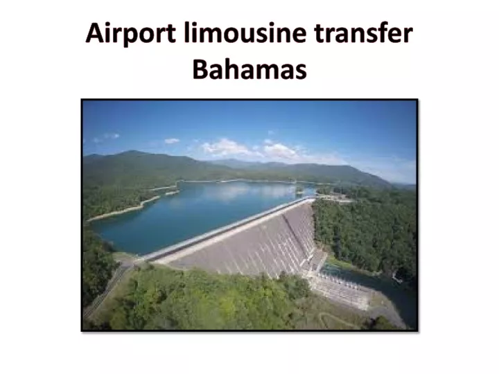 airport limousine transfer bahamas