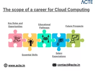 the scope of a career for cloud computing