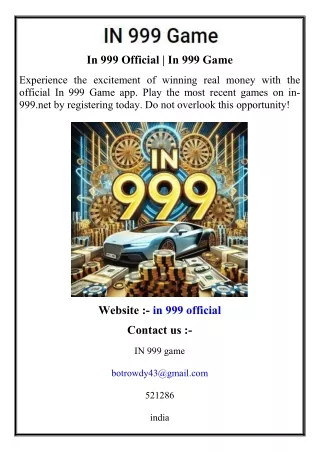 in 999 official in 999 game