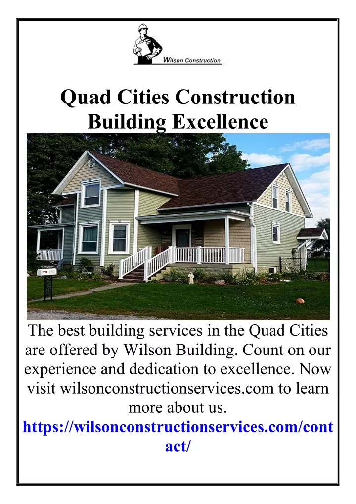 quad cities construction building excellence