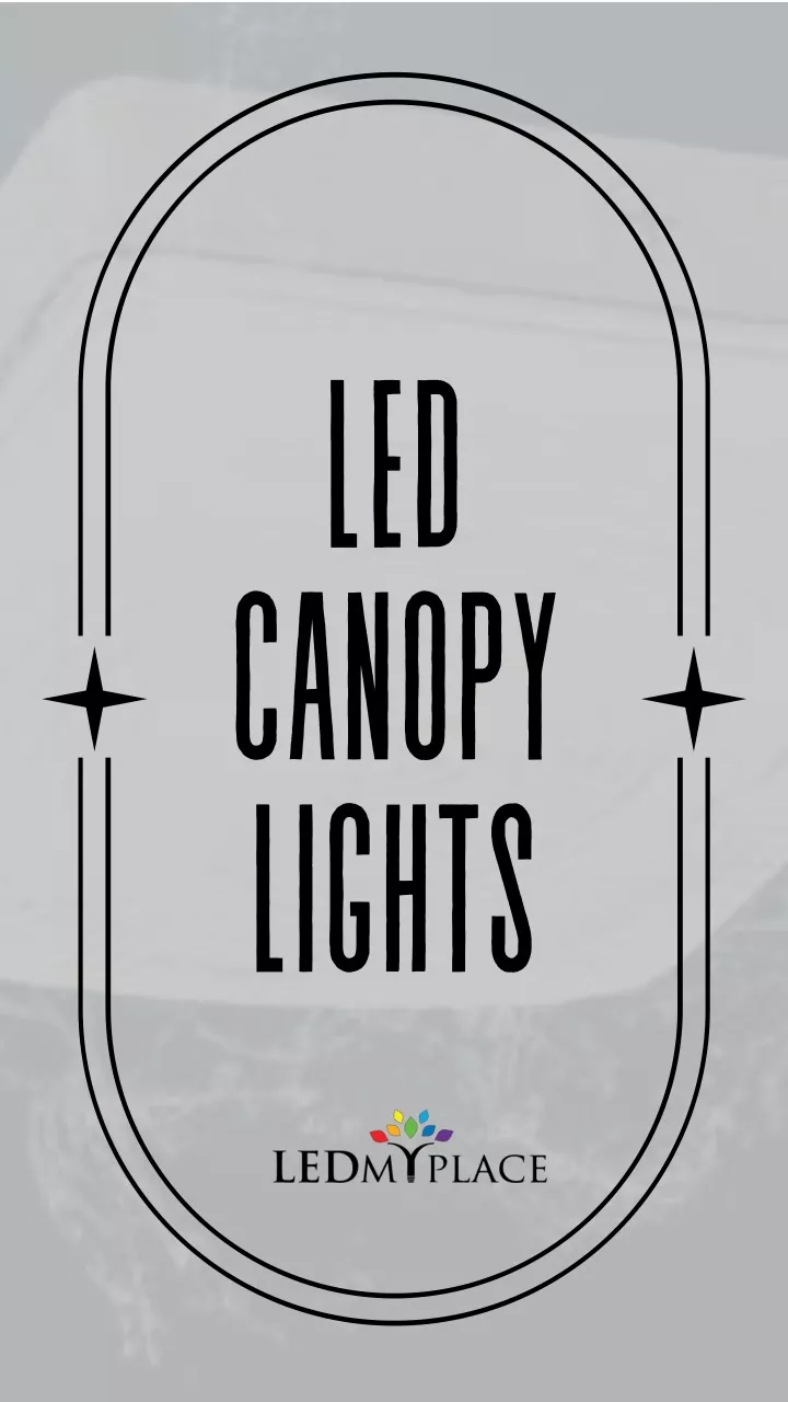 led canopy lights