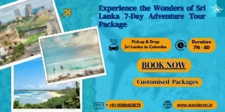 experience the wonders of sri lanka
