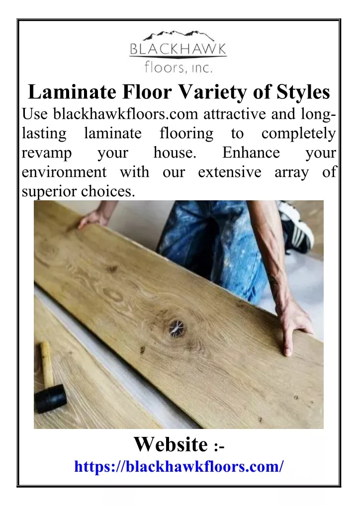 laminate floor variety of styles