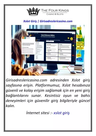 Xslot Giriş  Girisadreslericasino.com
