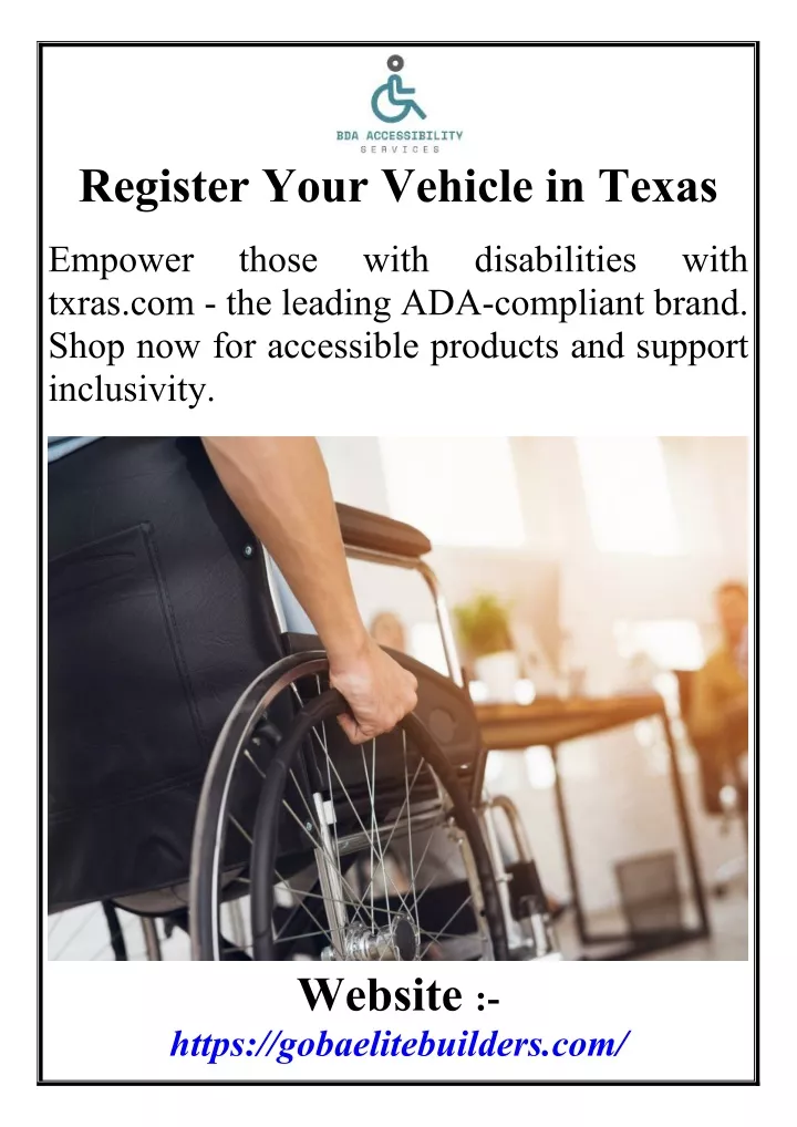 register your vehicle in texas