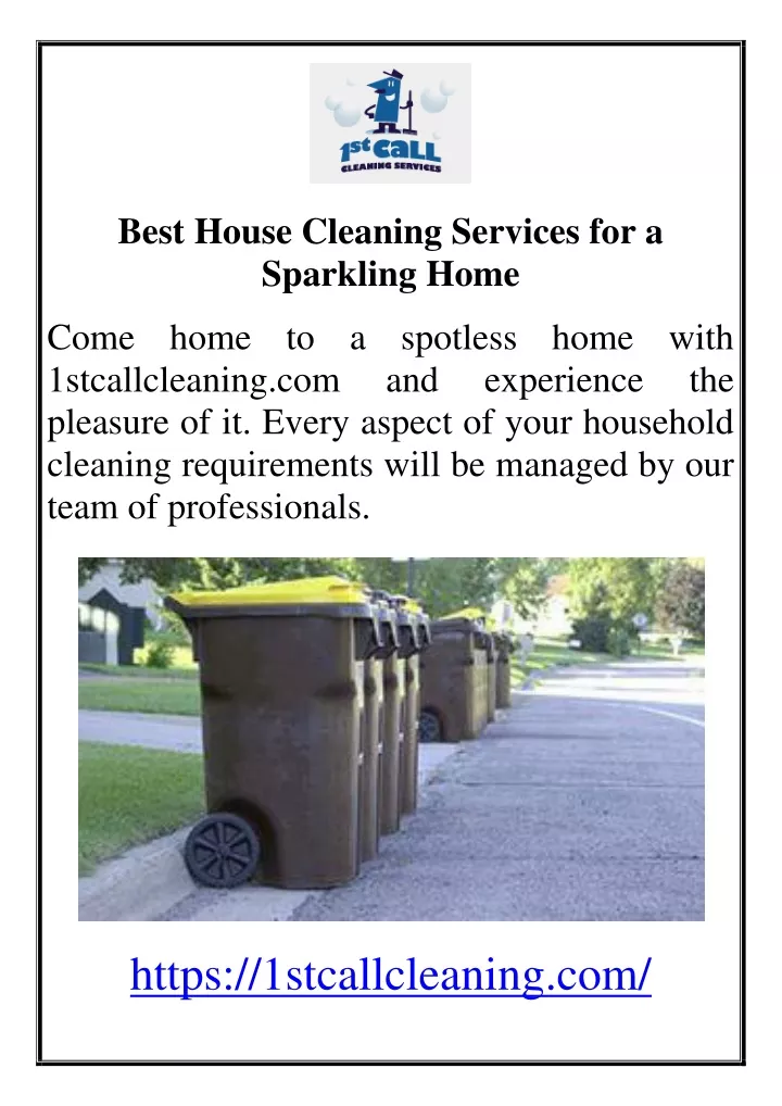 best house cleaning services for a sparkling home