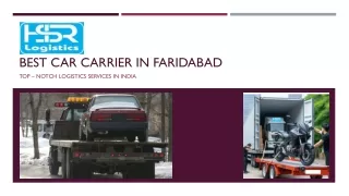 Top - Notch Car carrier services in Delhi NCR