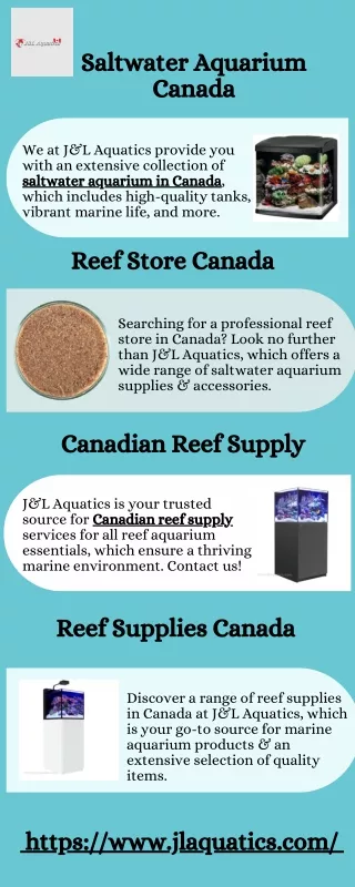 Saltwater Aquarium Canada