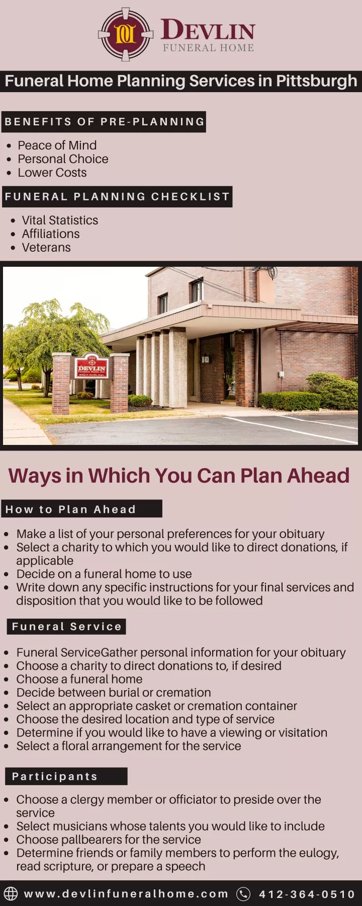 funeral home planning services in pittsburgh