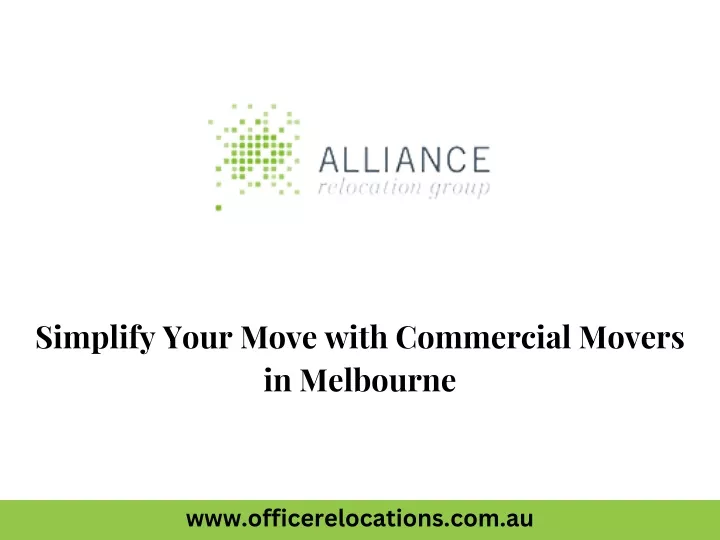 simplify your move with commercial movers