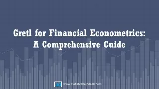 Gretl for Financial Econometrics A Comprehensive Guide