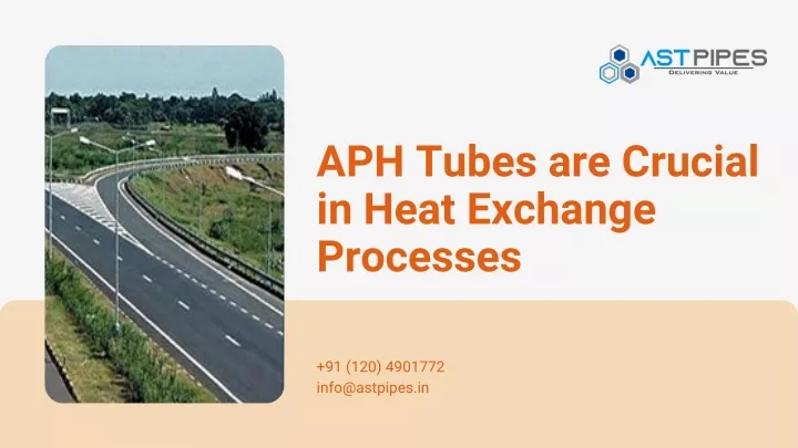 aph tubes are crucial in heat exchange processes