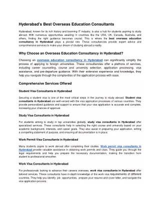 Hyderabad's Best Overseas Education Consultants.docx (1)