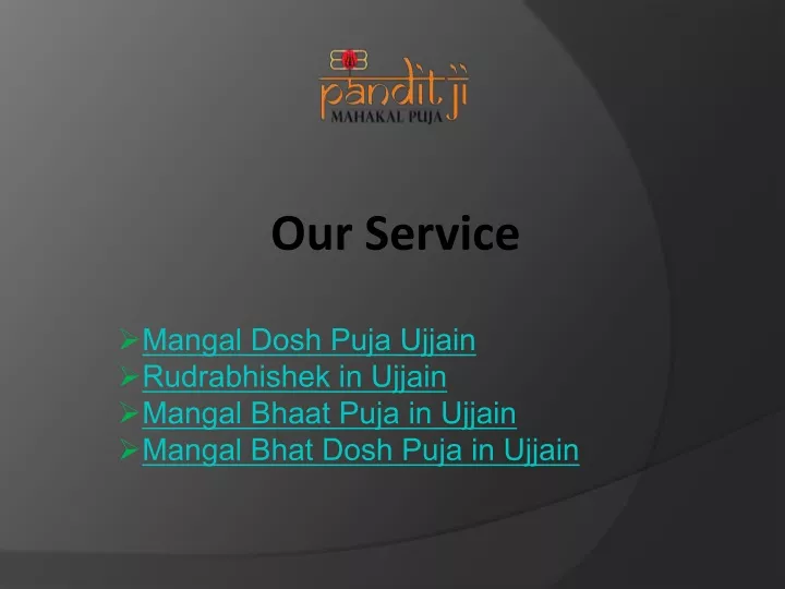 our service