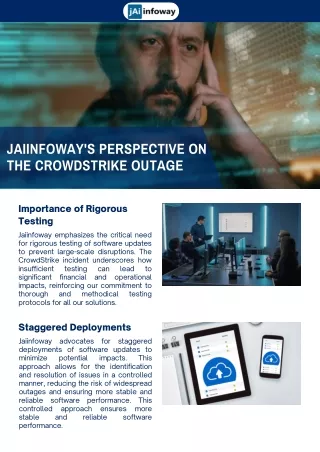 jaiinfoway s perspective on the crowdstrike outage