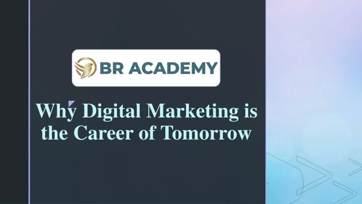 why digital marketing is the career of tomorrow