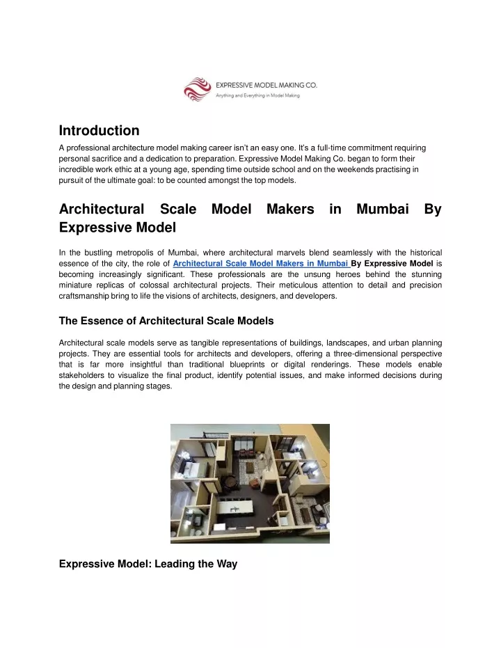 introduction a professional architecture model