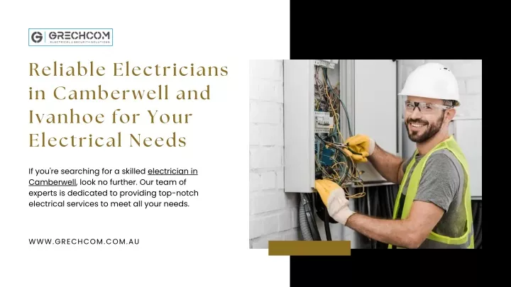 reliable electricians in camberwell and ivanhoe