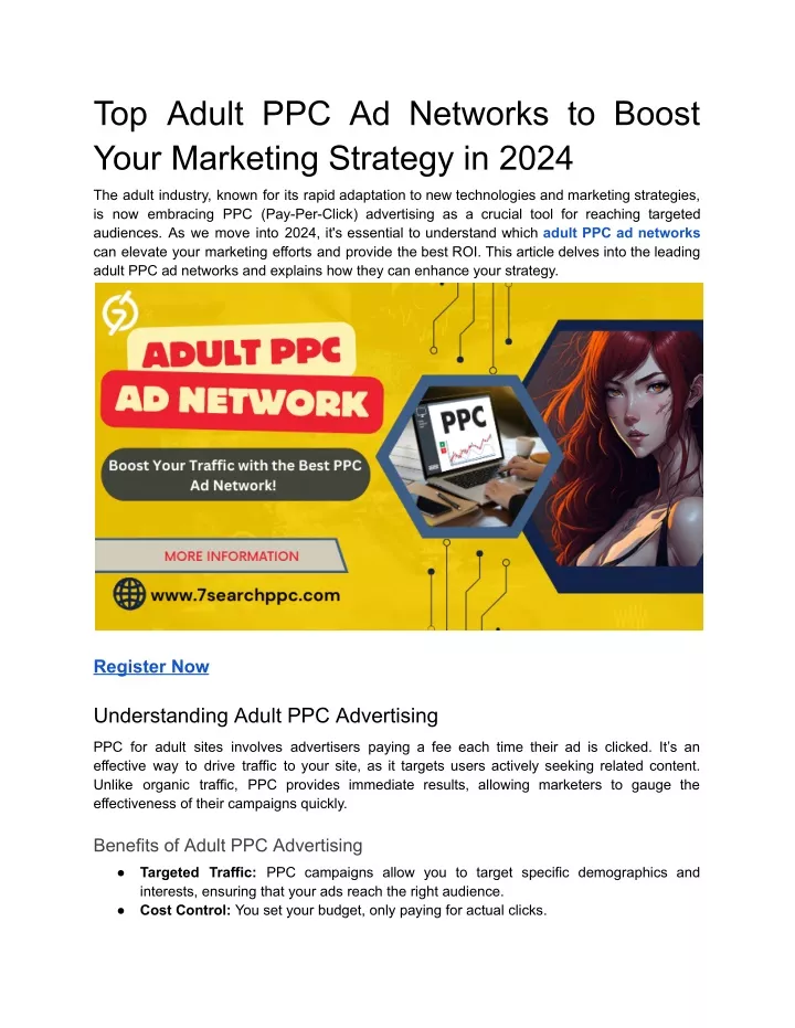 top adult ppc ad networks to boost your marketing