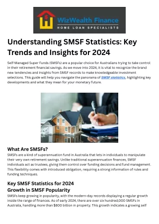 SMSF Statistics