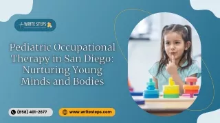 Pediatric Occupational Therapy San Diego