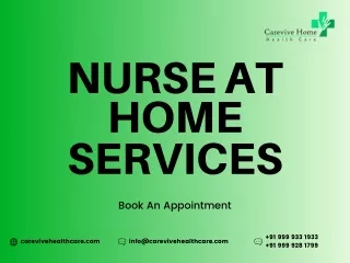 Carevive | Nurse At Home Services In Delhi