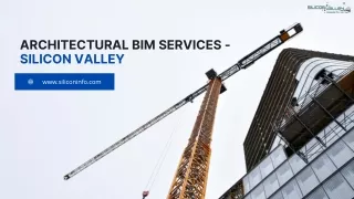 THE ARCHITECTURAL BIM SERVICES BY SILICON VALLEY