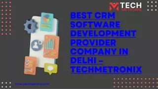 best crm software development provider company