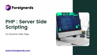 php server side scripting