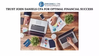 John Daniels CPA Personalized Investment Solutions in Sarasota