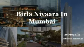 Discover Birla Niyaara Mumbai - 2 & 3 BHK Luxury Apartments