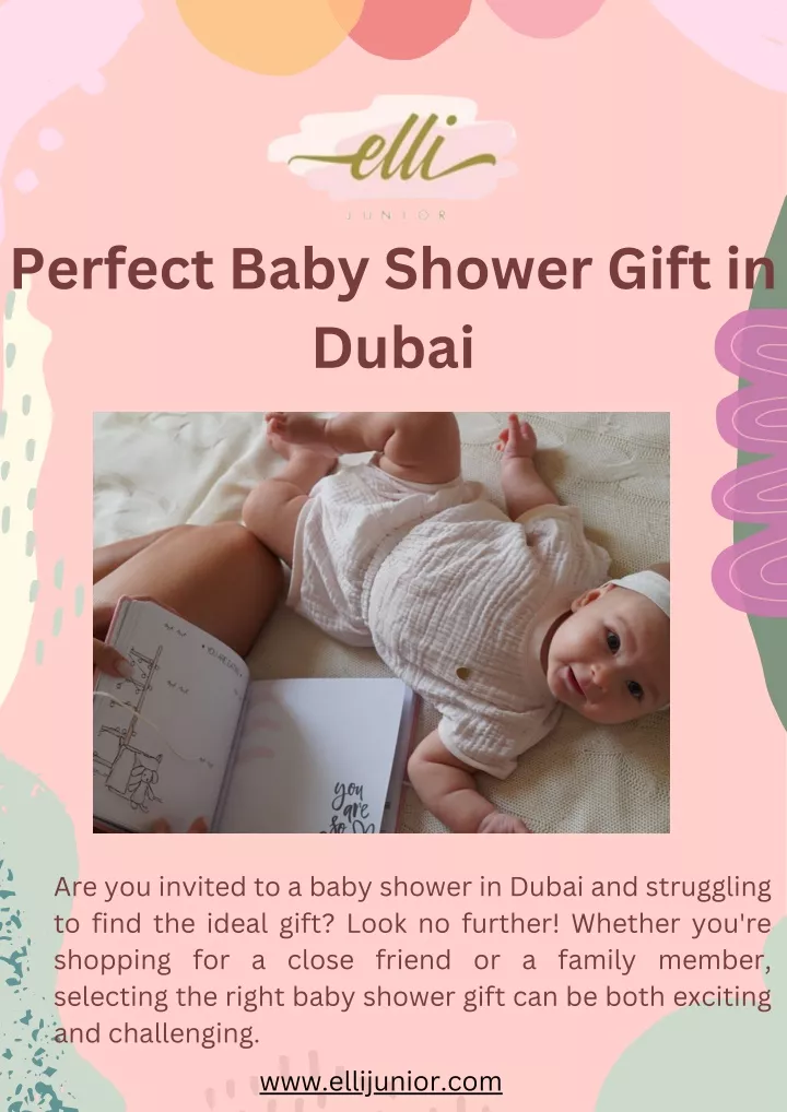 perfect baby shower gift in dubai