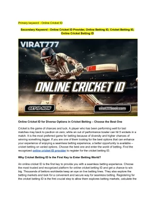 Primary keyword - Online Cricket ID (1)