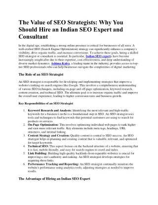the value of seo strategists why you should hire