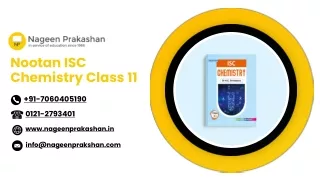 Nootan ISC Chemistry Textbook for Class 11