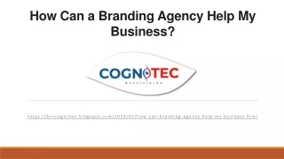 How Can a Branding Agency Help My Business