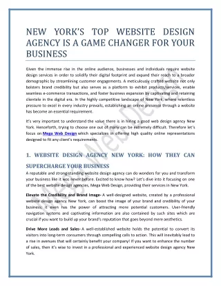 NEW YORK’S TOP WEBSITE DESIGN AGENCY IS A GAME CHANGER FOR YOUR BUSINESS (1)